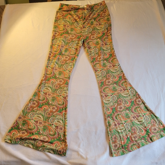 NATURAL LIFE Pants - Natural Life Wide Leg Stretch Pants XL